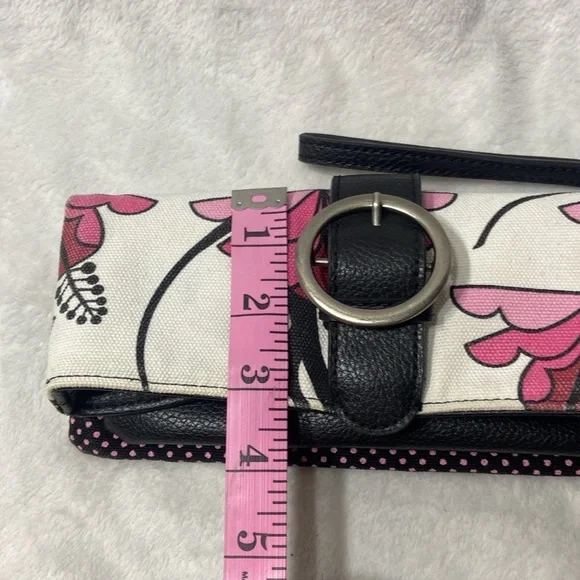 Floral Pink and Black Wristlet Clutch from Roxy - Picture 15 of 15